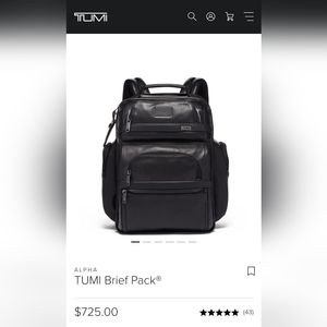 TUMI alpha Brief Pack
